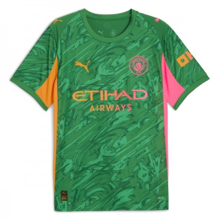 Manchester City Brankářské Zelená 2025-26 - Fotbalové Dresy (S/S) Manchester City Brankářské Zelená 2025-26 - Fotbalové Dresy (S/S)